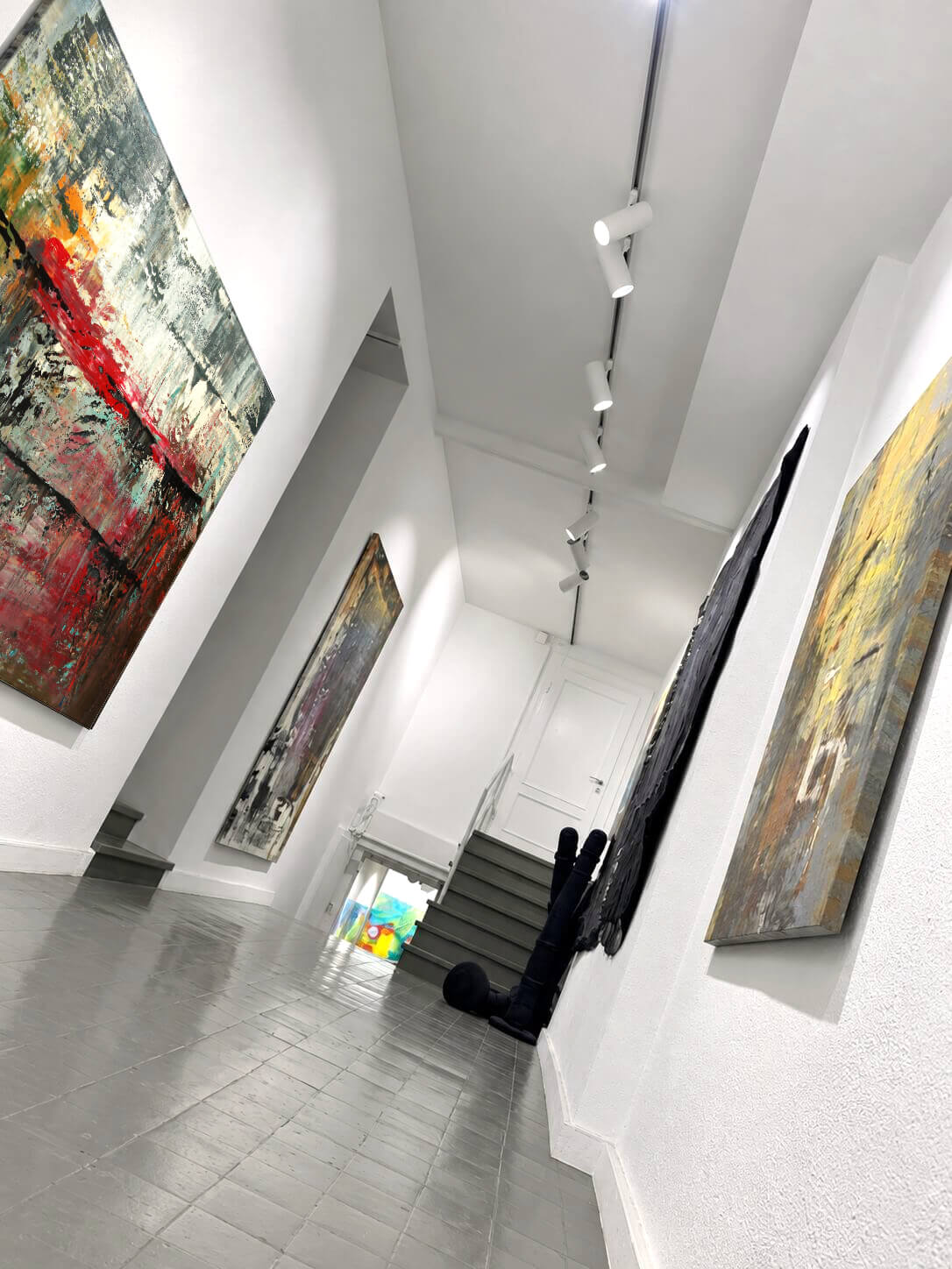 Iven Orx and Aaron Vinn studio in Cologne