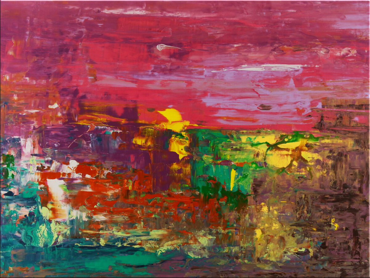 CORRIDORS OF FLOW | 110 x 140 x 3 cm | Preis: auf Anfrage | Weitere Infos zu diesem Werk ›