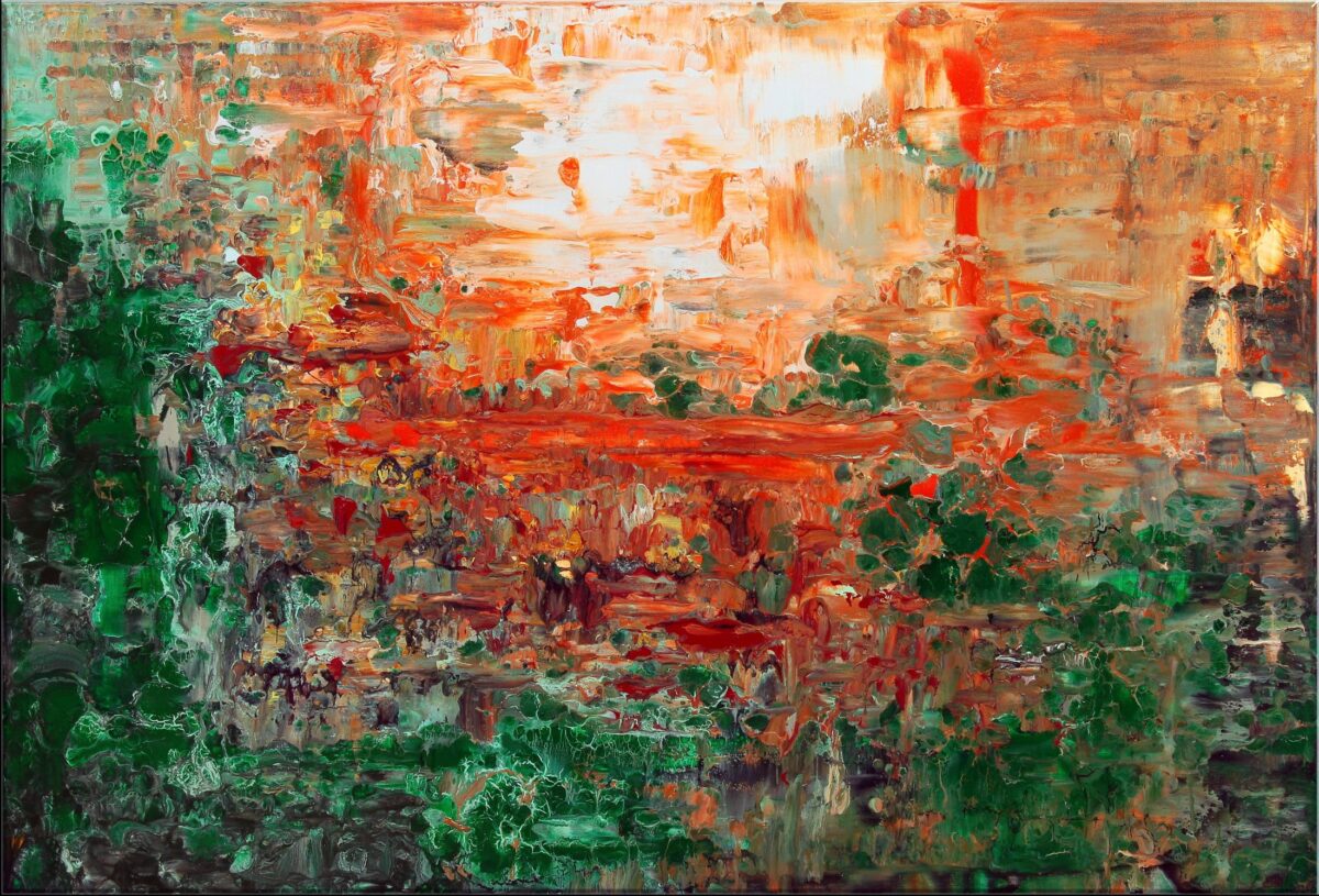 RADIANT SEAM | 81 x 116 x 2 cm | Preis: auf Anfrage | Weitere Infos zu diesem Werk ›