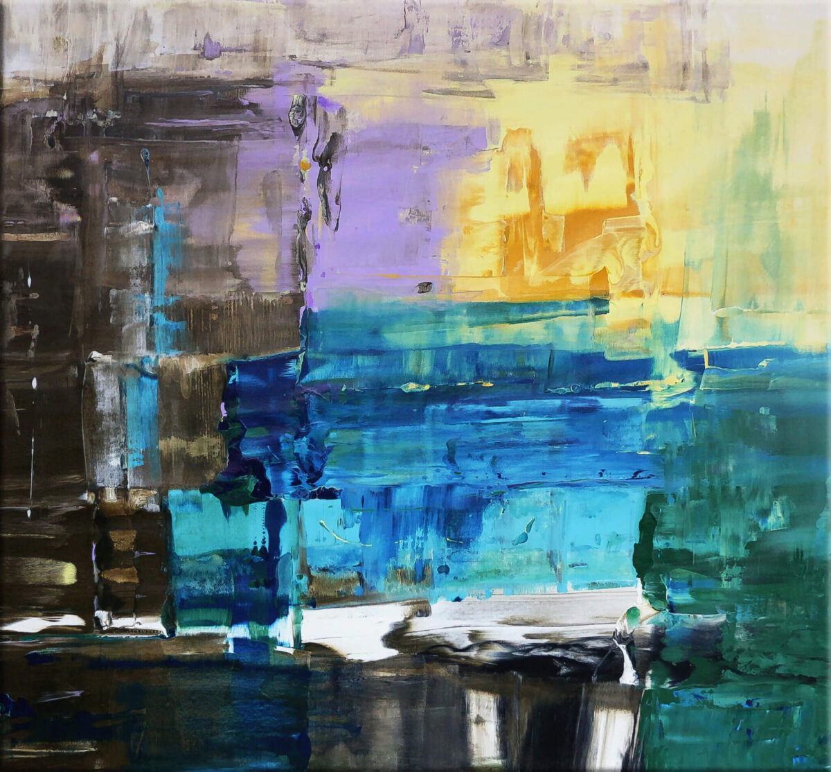 QUANTUM BURST | 130 x 140 x 3 cm | Preis: auf Anfrage | Weitere Infos zu diesem Werk ›