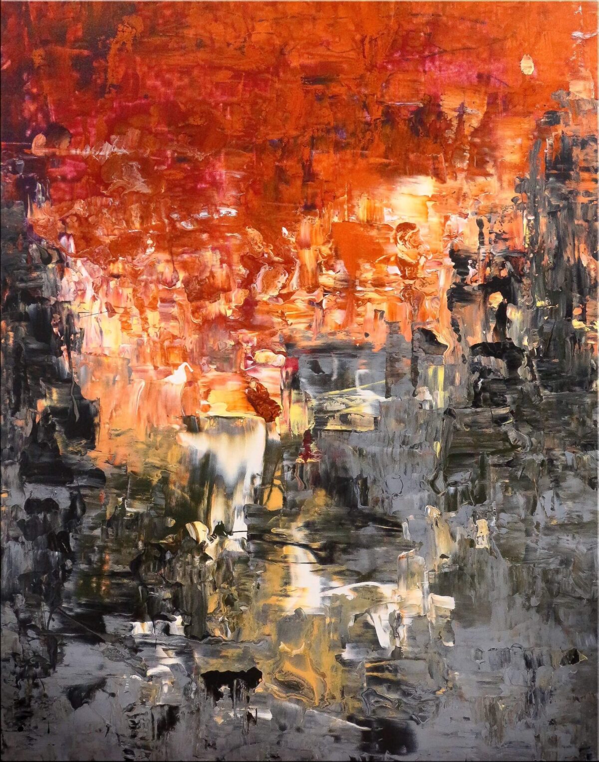 PRIMORDIAL TIDE | 140 x 110 x 3 cm | Preis: auf Anfrage | Weitere Infos zu diesem Werk ›