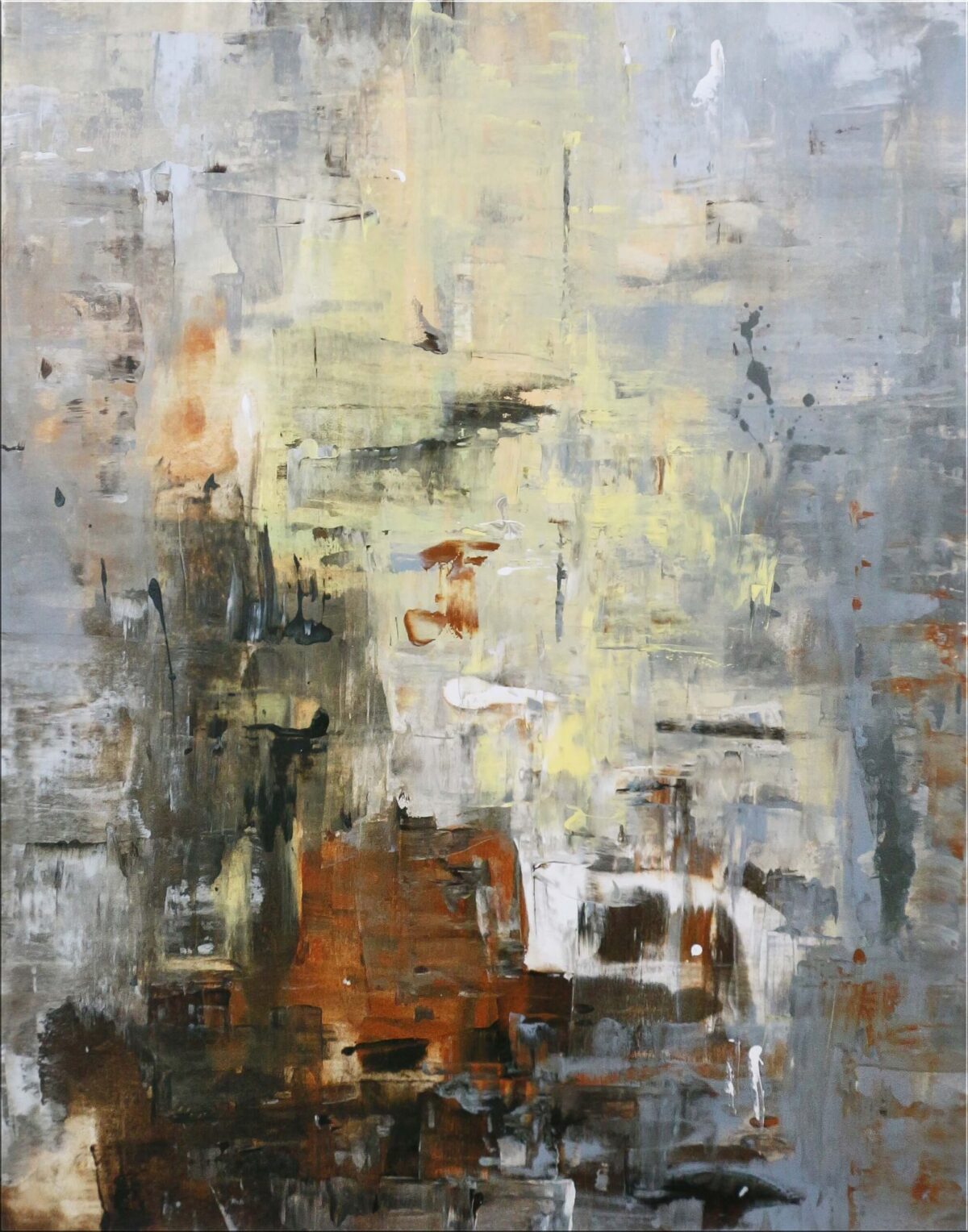 ARCHAIC CURRENT | 140 x 110 x 3 cm | Preis: auf Anfrage | Weitere Infos zu diesem Werk ›